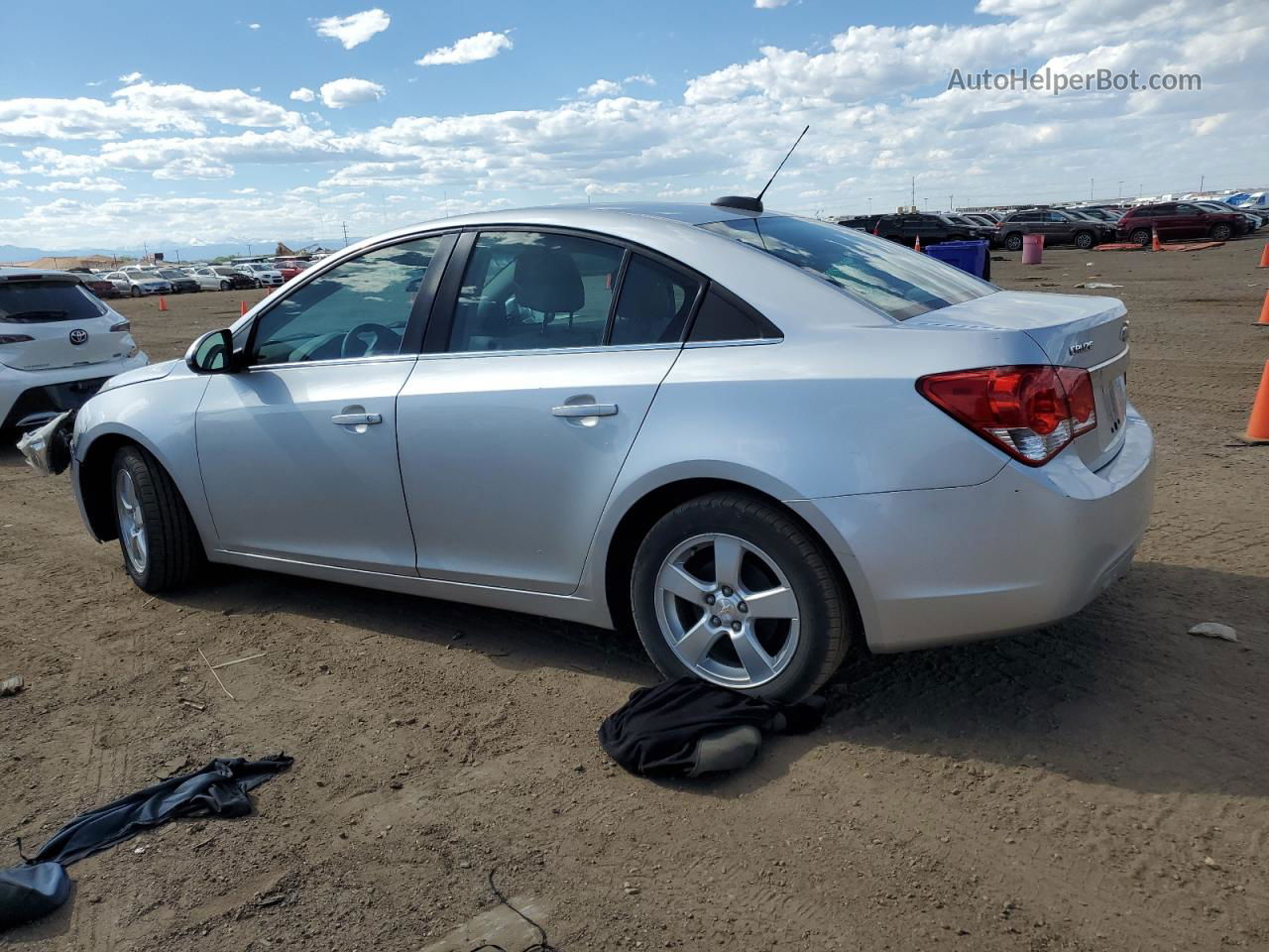 2015 Chevrolet Cruze Lt Silver vin: 1G1PC5SB4F7128560