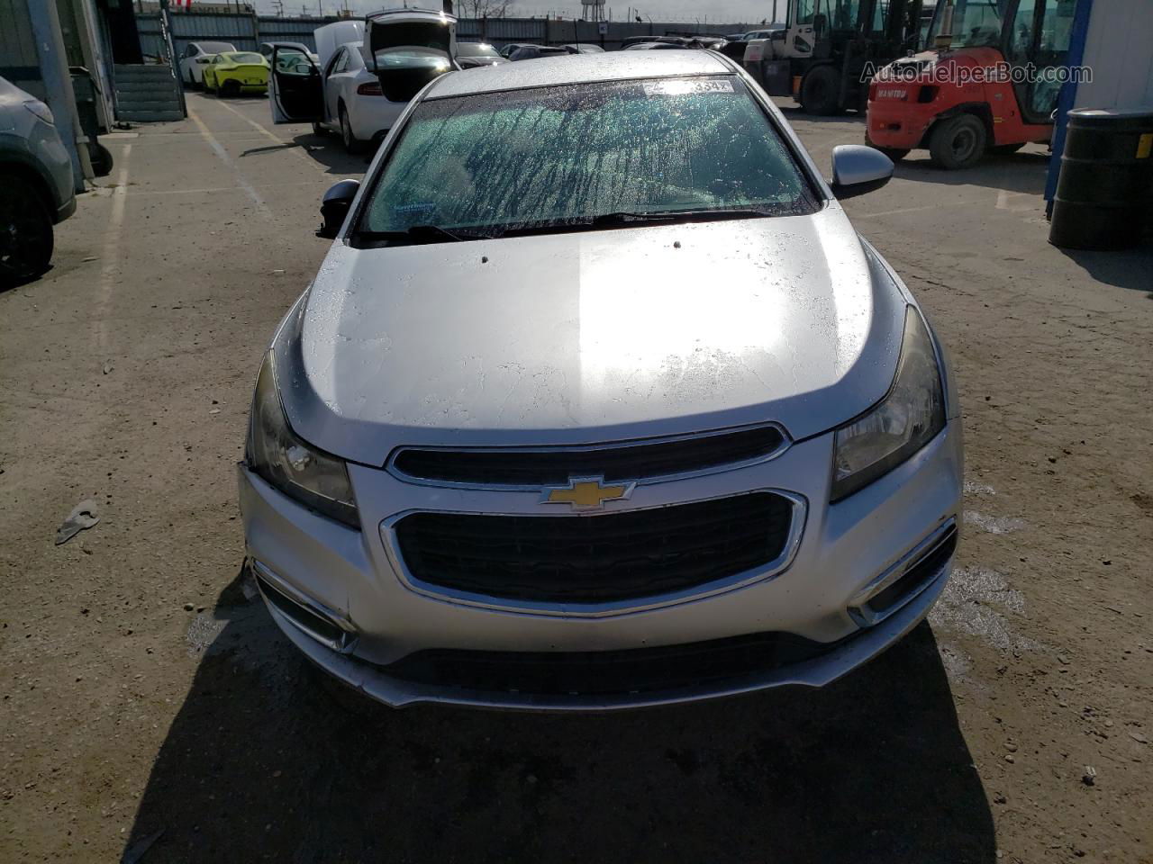 2015 Chevrolet Cruze Lt Серебряный vin: 1G1PC5SB4F7128963