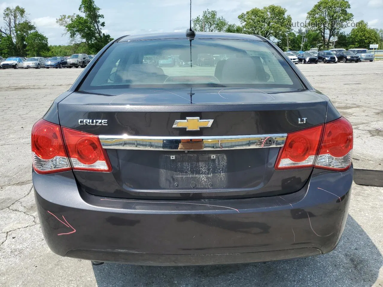 2015 Chevrolet Cruze Lt Charcoal vin: 1G1PC5SB4F7145956