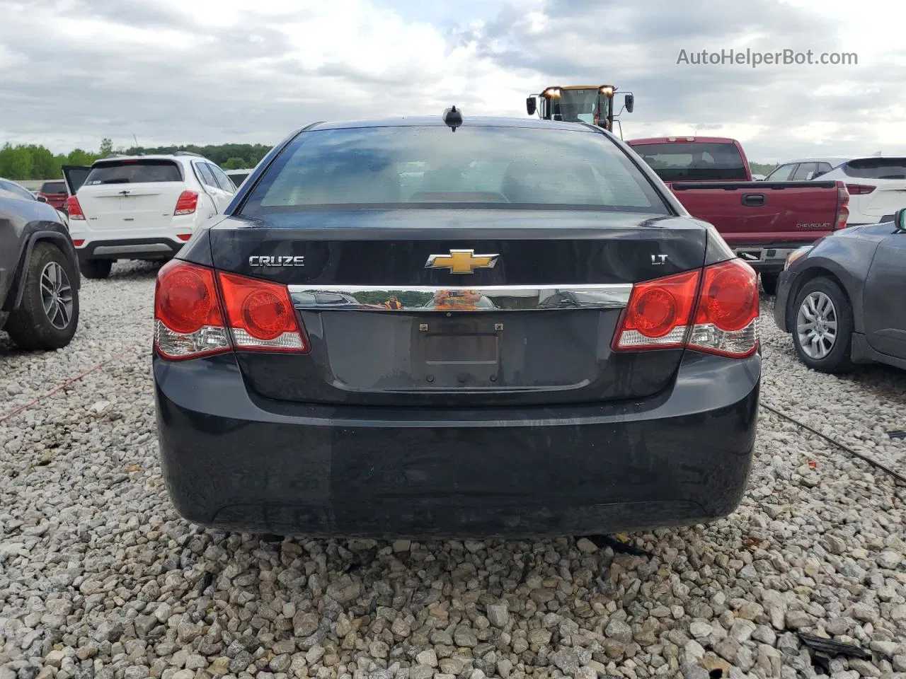 2015 Chevrolet Cruze Lt Black vin: 1G1PC5SB4F7162546