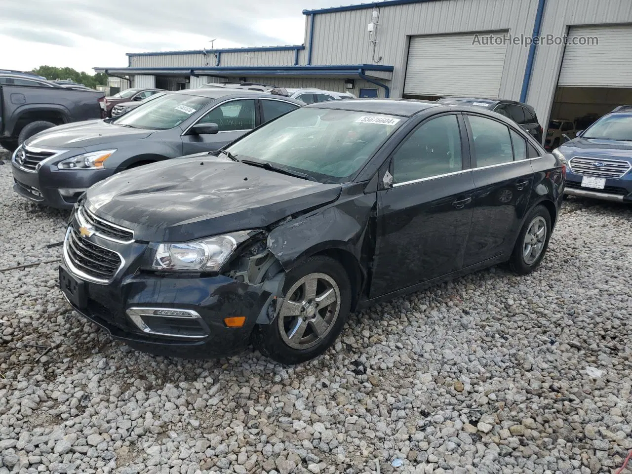 2015 Chevrolet Cruze Lt Black vin: 1G1PC5SB4F7162546