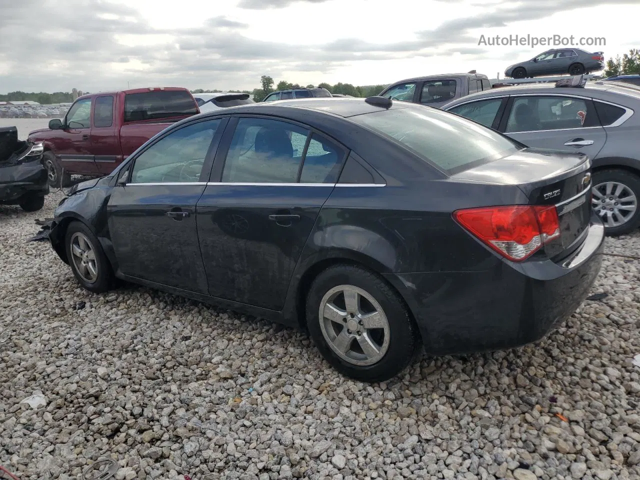 2015 Chevrolet Cruze Lt Black vin: 1G1PC5SB4F7162546