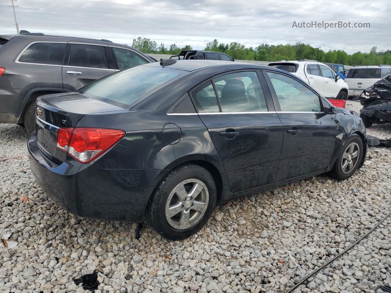 2015 Chevrolet Cruze Lt Black vin: 1G1PC5SB4F7162546