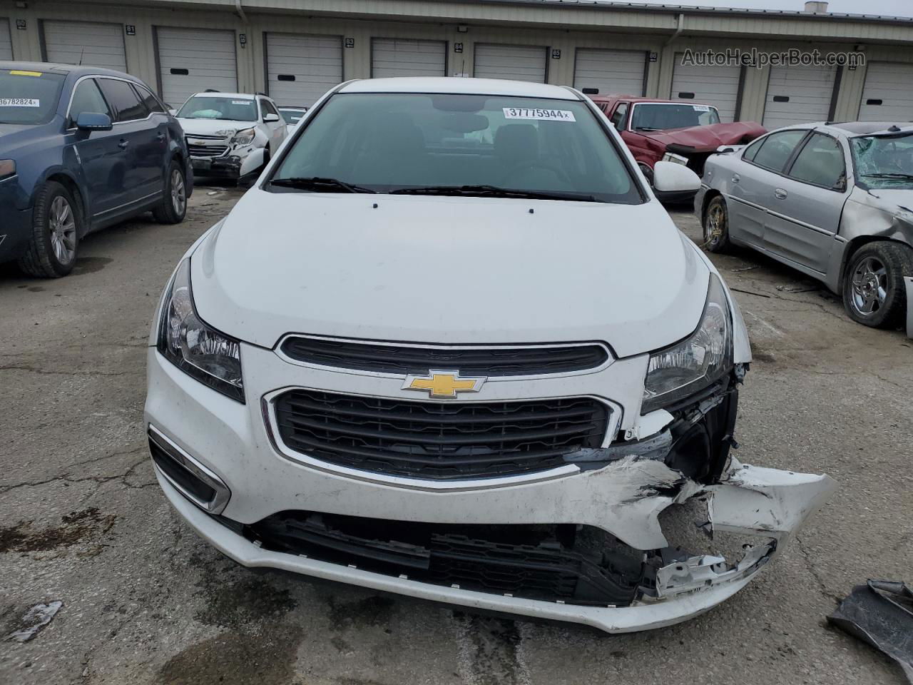 2015 Chevrolet Cruze Lt White vin: 1G1PC5SB4F7168590