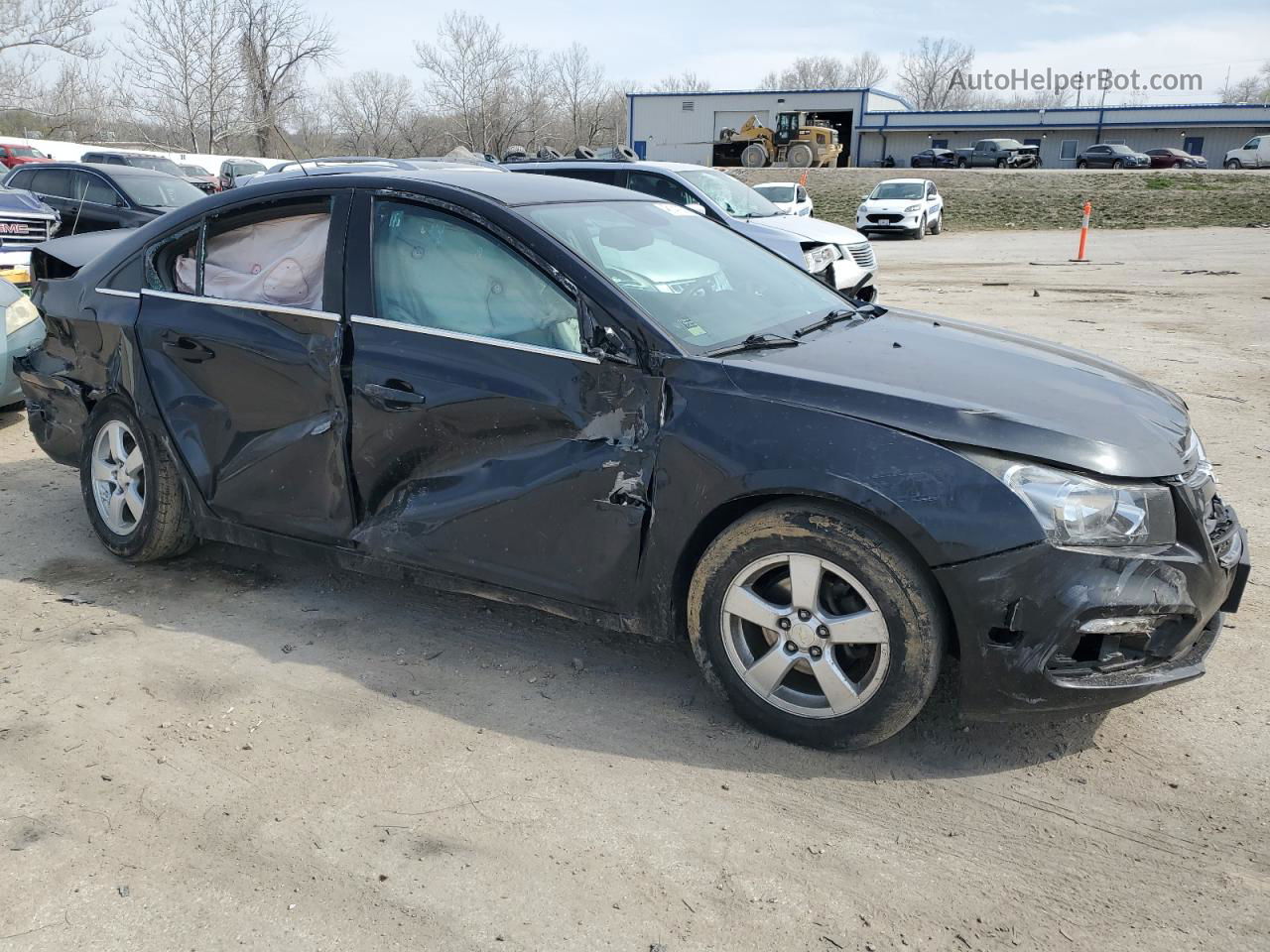 2015 Chevrolet Cruze Lt Black vin: 1G1PC5SB4F7184840