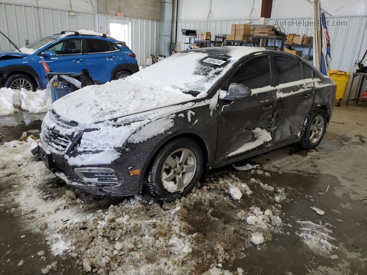 2015 Chevrolet Cruze Lt Charcoal vin: 1G1PC5SB4F7282055