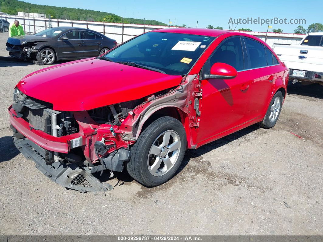 2015 Chevrolet Cruze 1lt Auto Red vin: 1G1PC5SB4F7287191