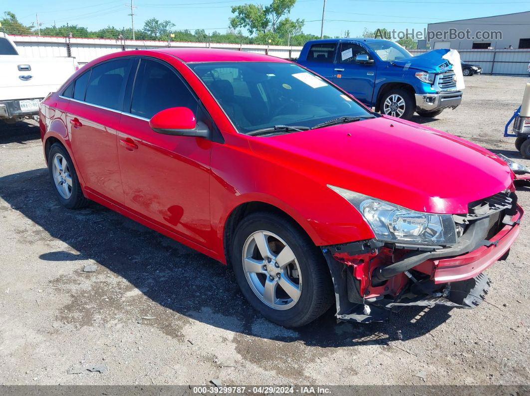 2015 Chevrolet Cruze 1lt Auto Red vin: 1G1PC5SB4F7287191