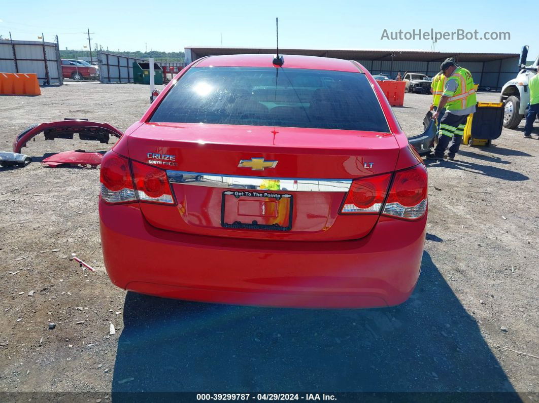 2015 Chevrolet Cruze 1lt Auto Red vin: 1G1PC5SB4F7287191