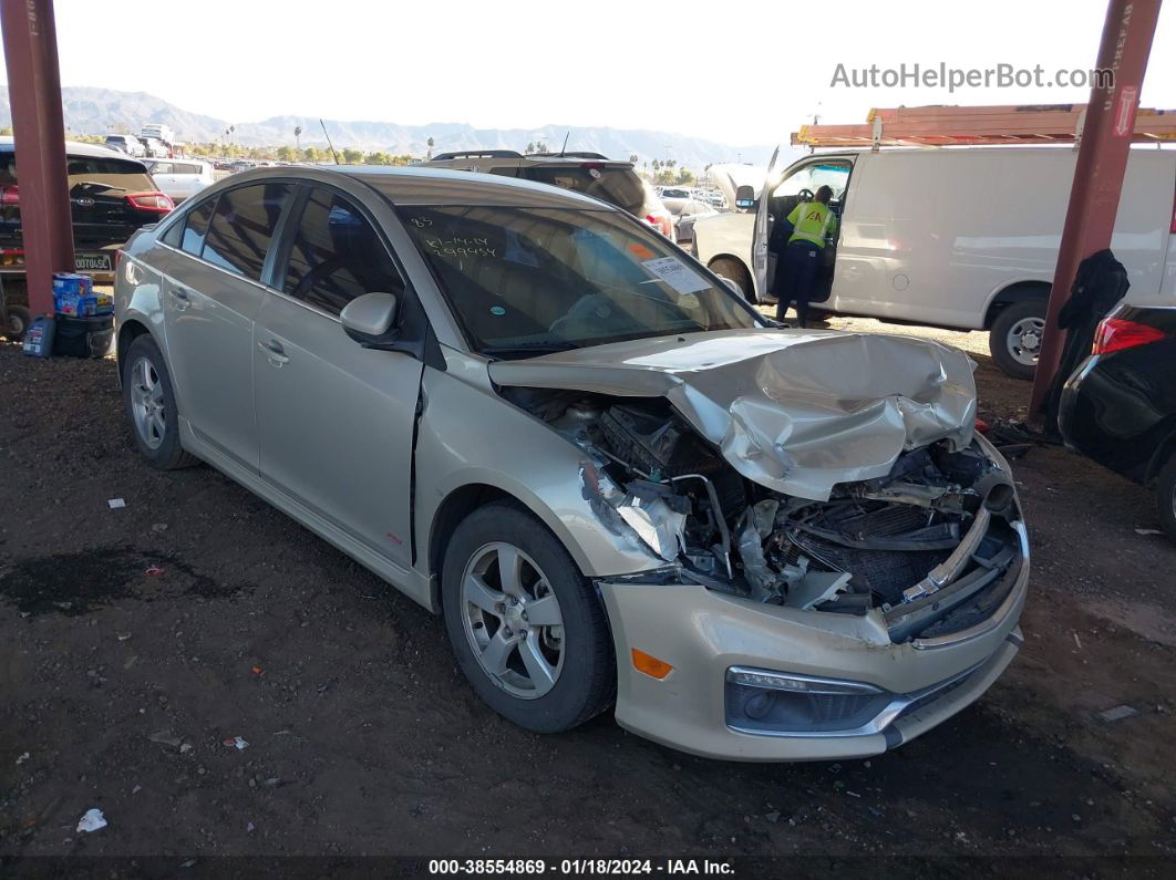 2015 Chevrolet Cruze 1lt Auto Silver vin: 1G1PC5SB4F7299454