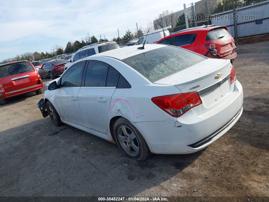 2013 Chevrolet Cruze 1lt Auto White vin: 1G1PC5SB5D7120593