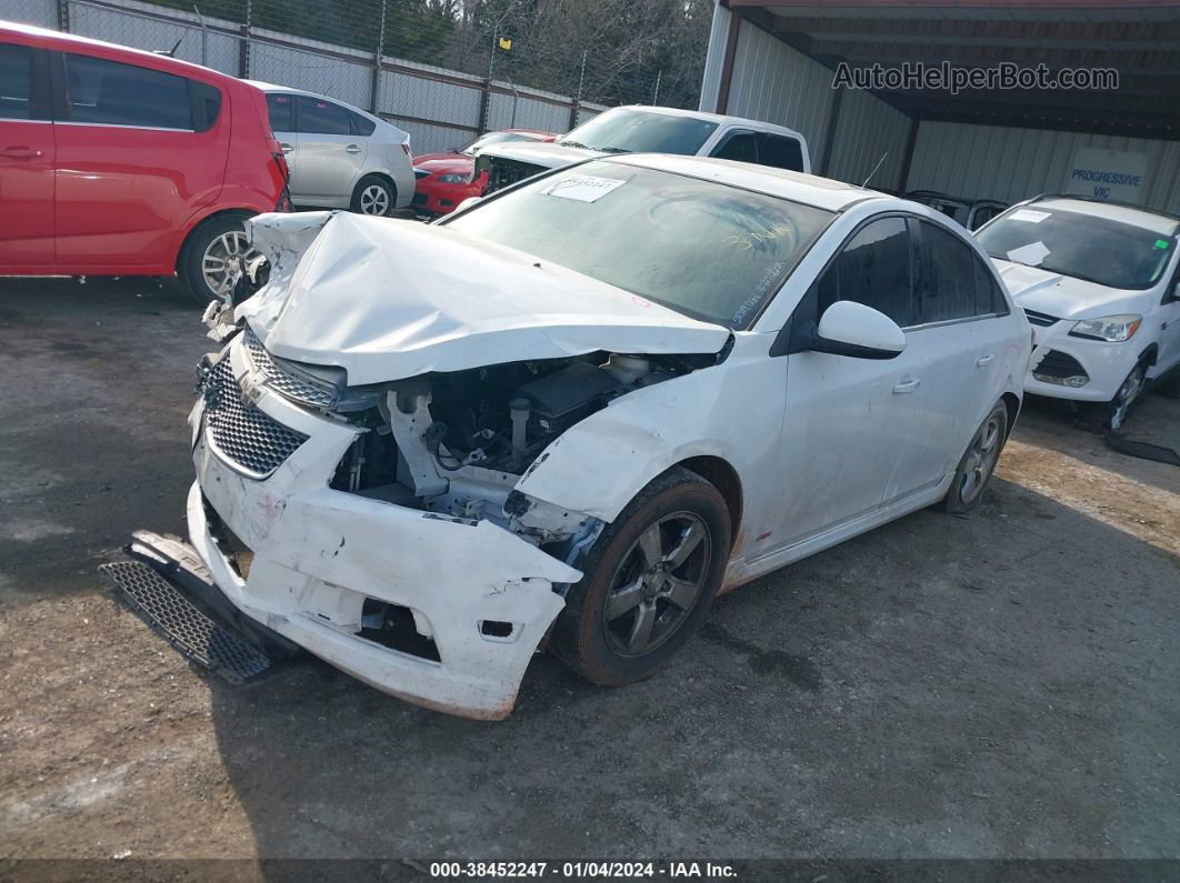 2013 Chevrolet Cruze 1lt Auto White vin: 1G1PC5SB5D7120593