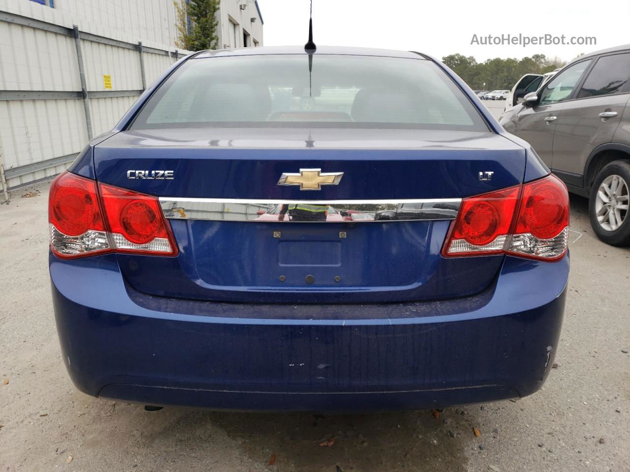 2013 Chevrolet Cruze Lt Blue vin: 1G1PC5SB5D7174136