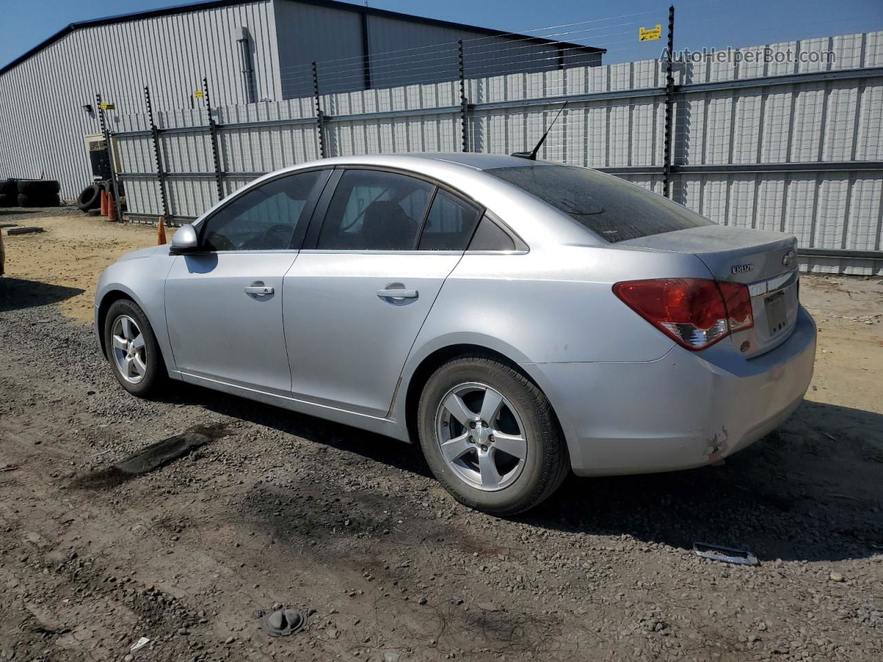 2013 Chevrolet Cruze Lt Silver vin: 1G1PC5SB5D7181216