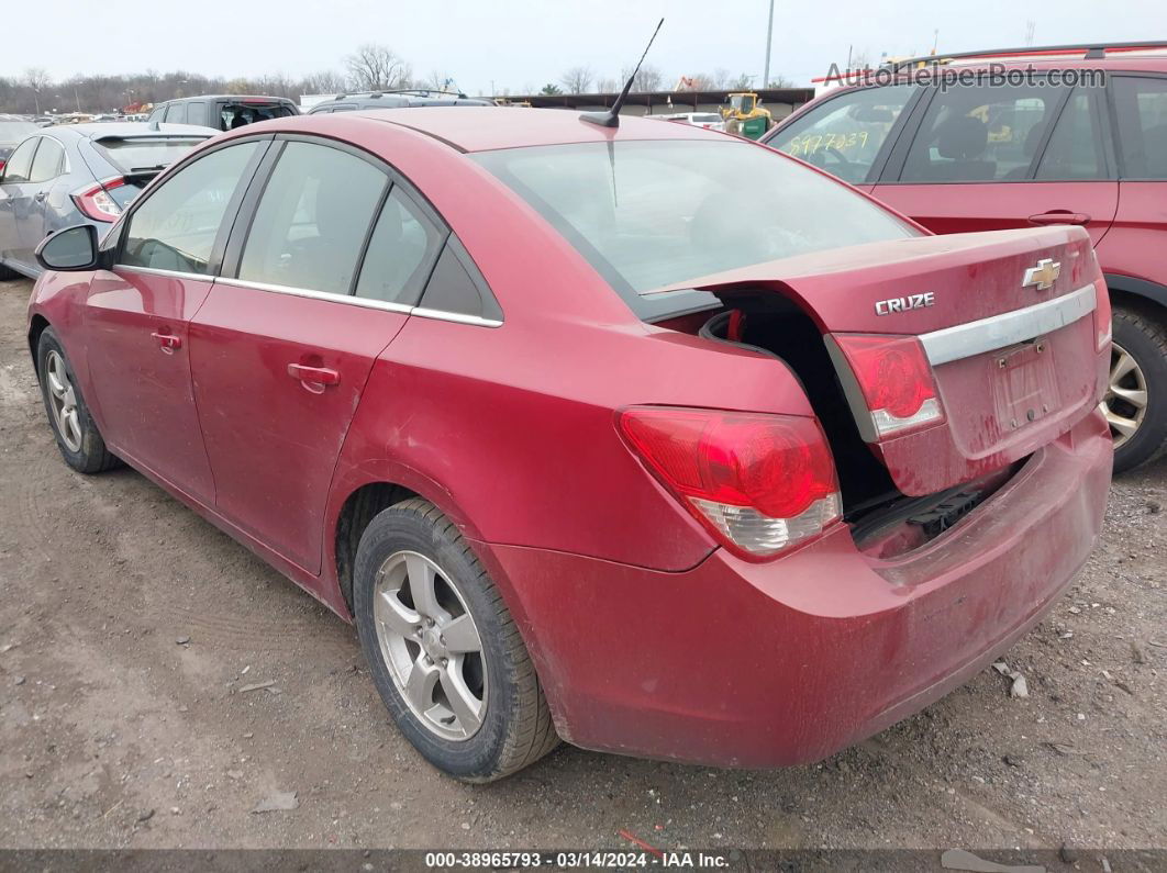 2013 Chevrolet Cruze 1lt Auto Red vin: 1G1PC5SB5D7184908