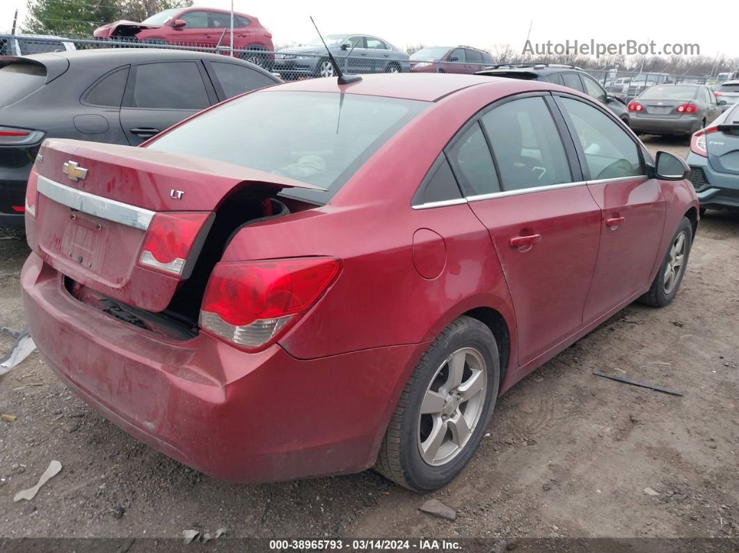 2013 Chevrolet Cruze 1lt Auto Red vin: 1G1PC5SB5D7184908