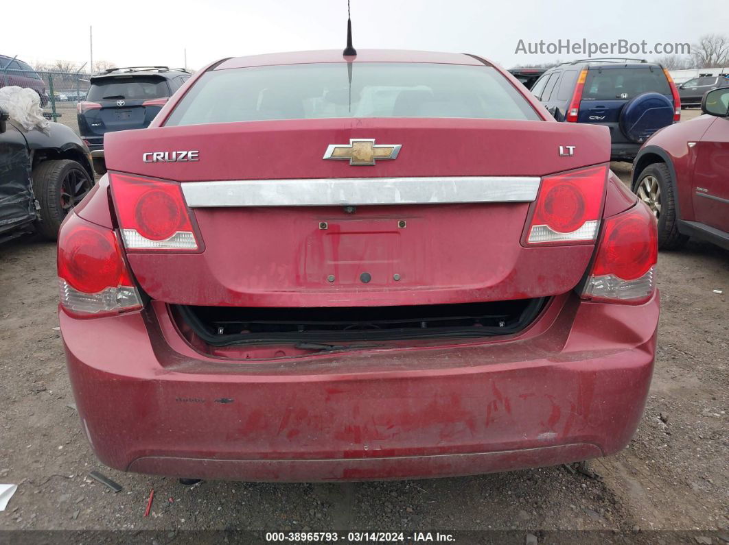 2013 Chevrolet Cruze 1lt Auto Red vin: 1G1PC5SB5D7184908