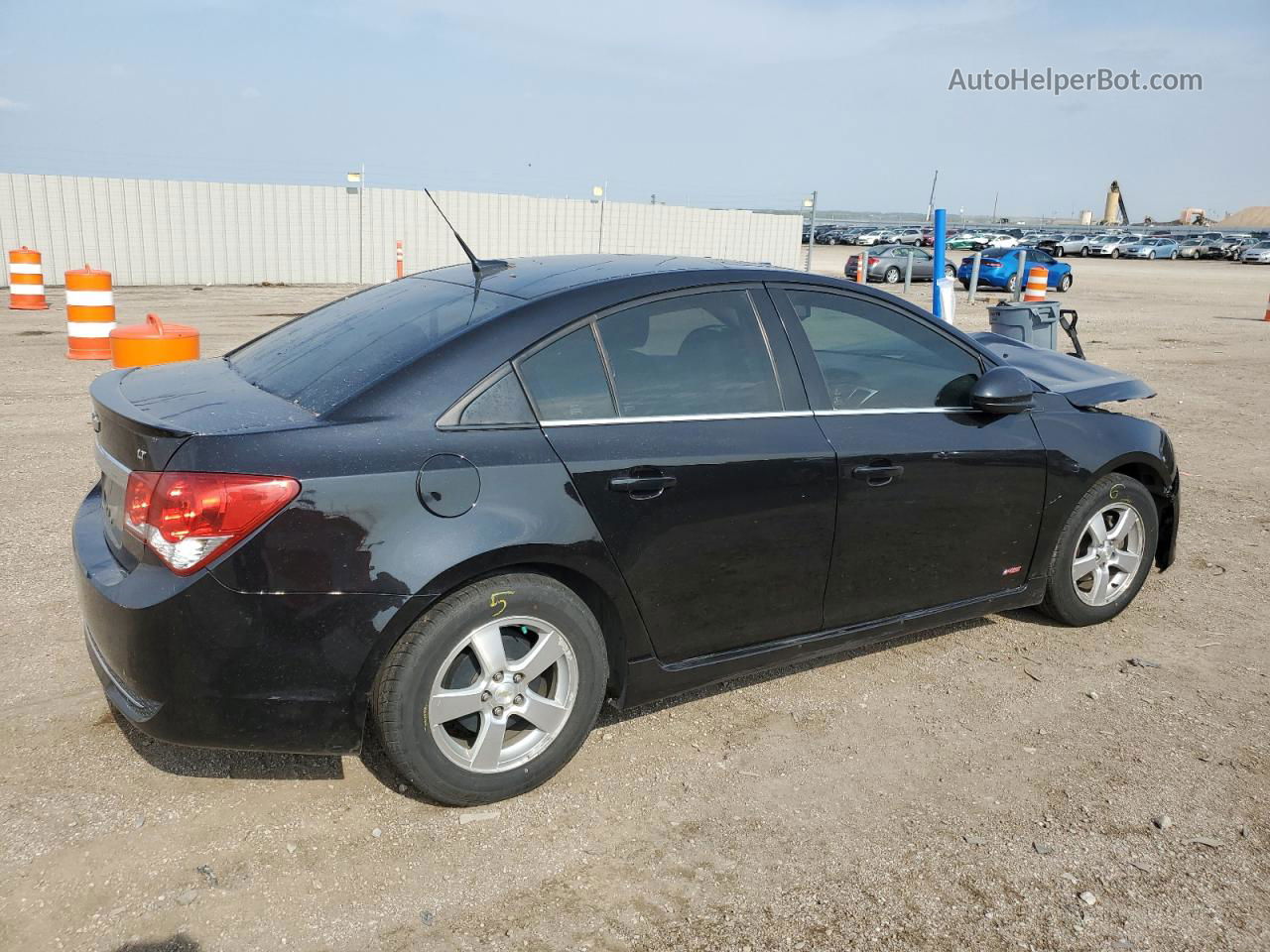 2013 Chevrolet Cruze Lt Black vin: 1G1PC5SB5D7230592