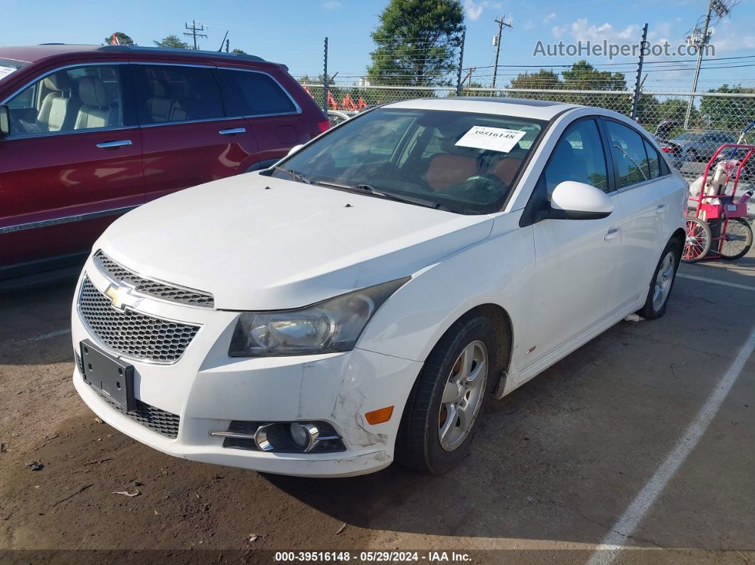 2013 Chevrolet Cruze 1lt Auto White vin: 1G1PC5SB5D7310443