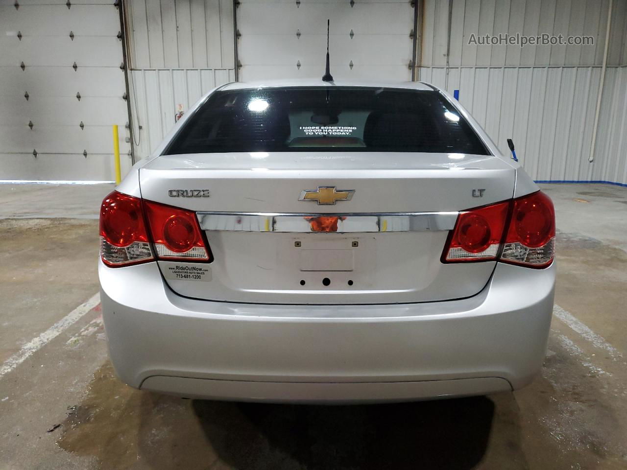 2014 Chevrolet Cruze Lt Silver vin: 1G1PC5SB5E7104315