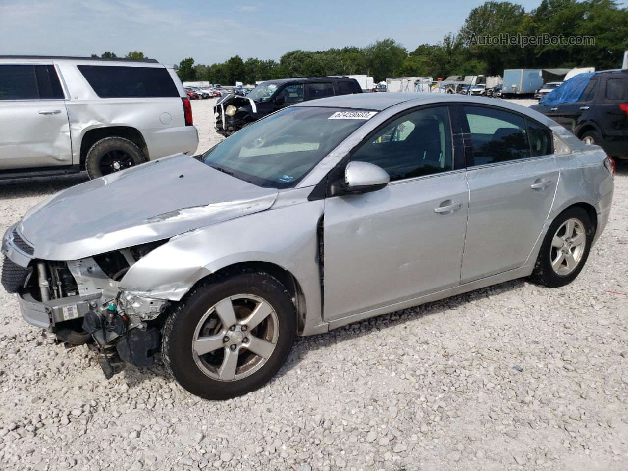 2014 Chevrolet Cruze Lt Silver vin: 1G1PC5SB5E7116755