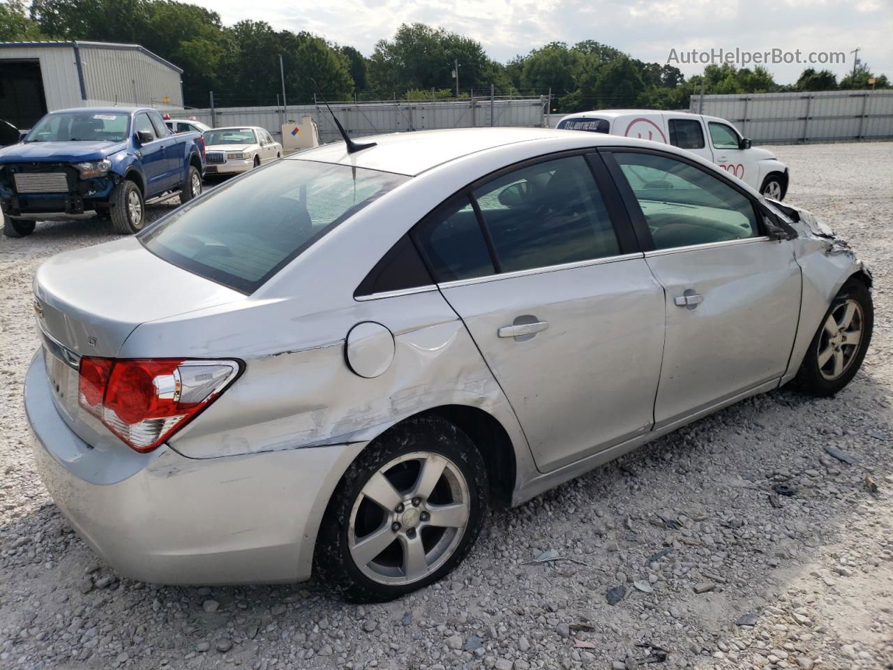 2014 Chevrolet Cruze Lt Silver vin: 1G1PC5SB5E7116755