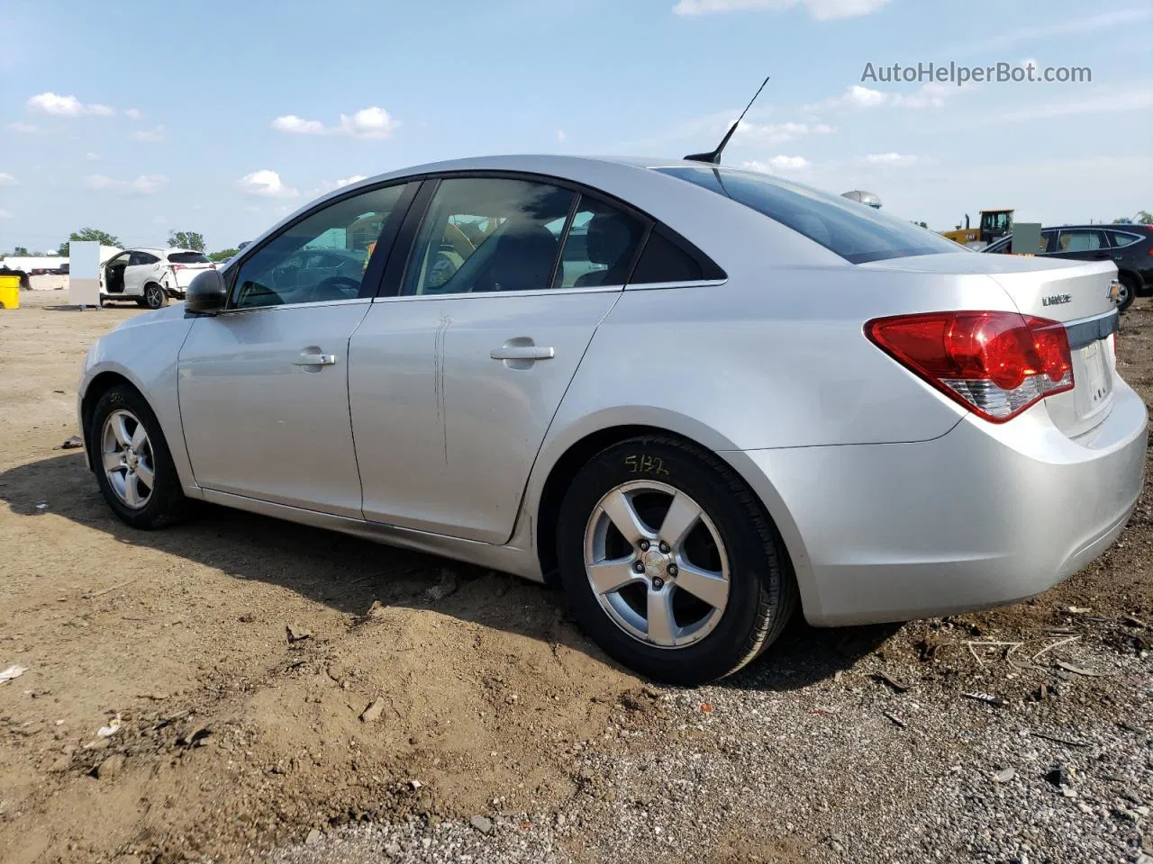 2014 Chevrolet Cruze Lt Серебряный vin: 1G1PC5SB5E7151764