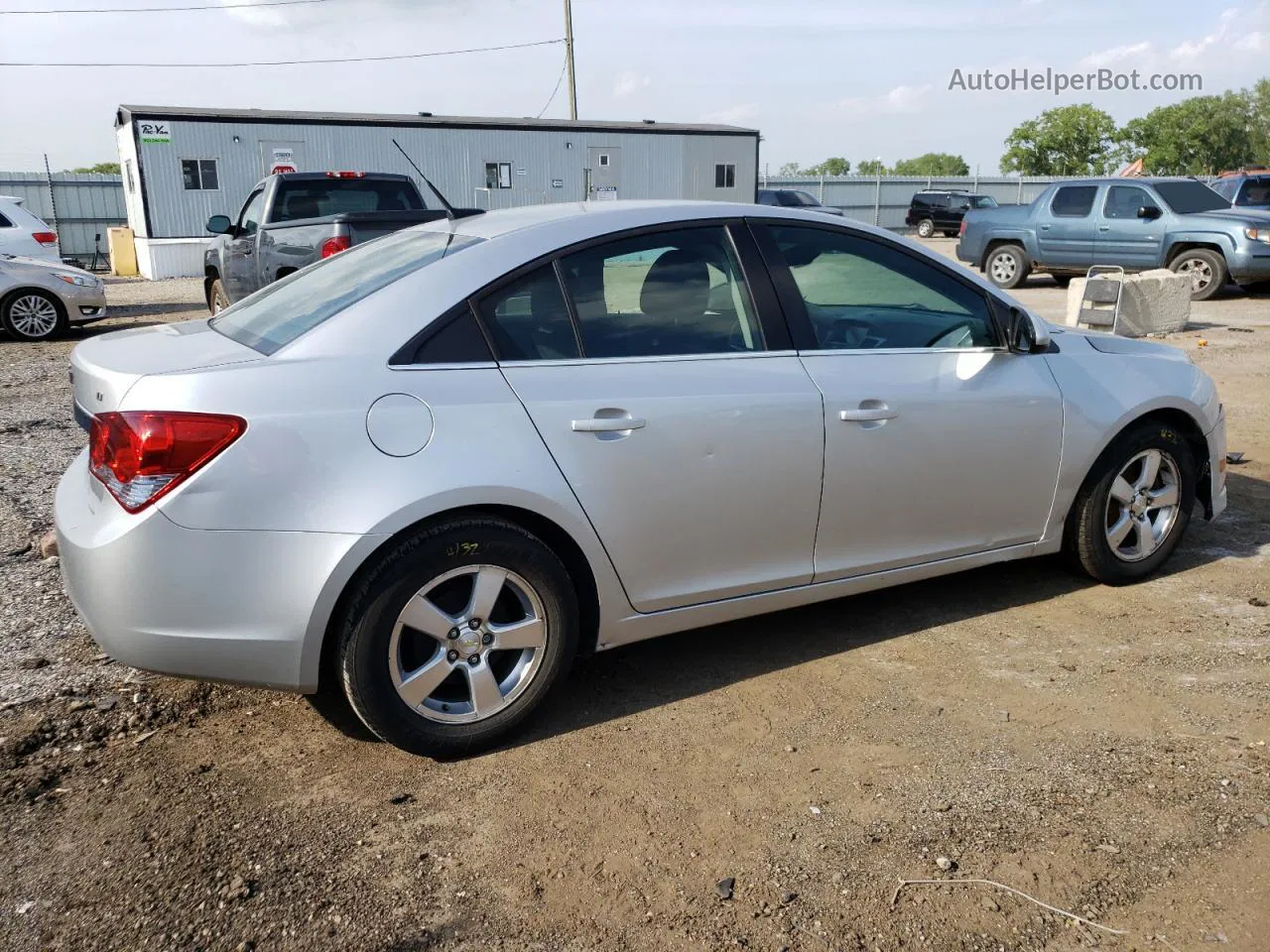 2014 Chevrolet Cruze Lt Серебряный vin: 1G1PC5SB5E7151764