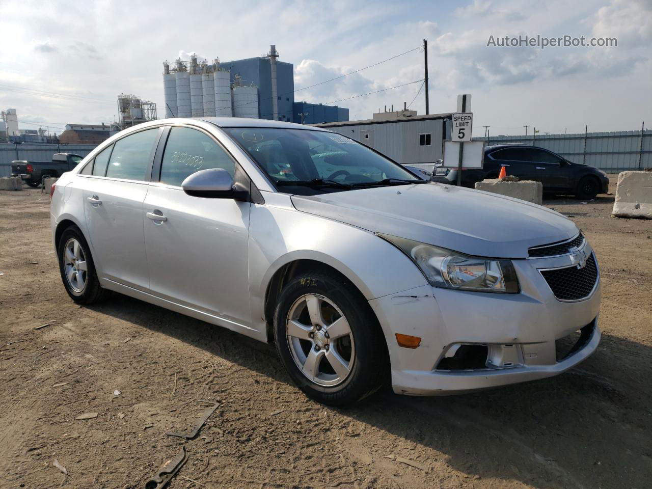 2014 Chevrolet Cruze Lt Серебряный vin: 1G1PC5SB5E7151764