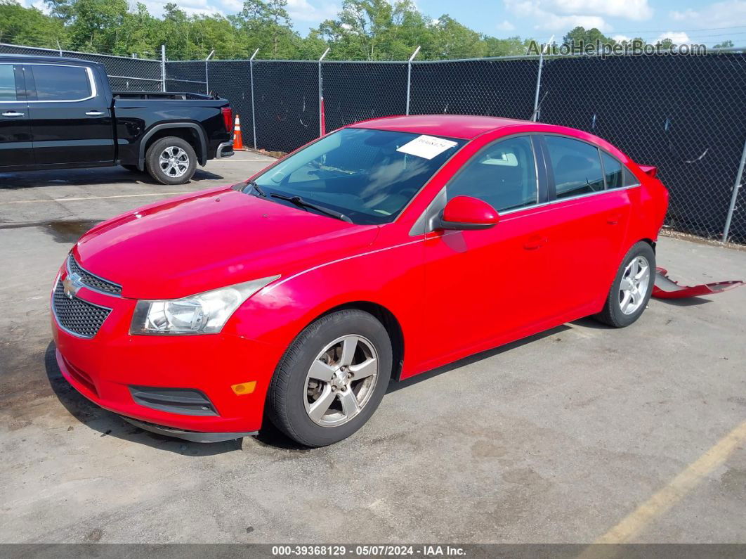 2014 Chevrolet Cruze 1lt Auto Red vin: 1G1PC5SB5E7165566