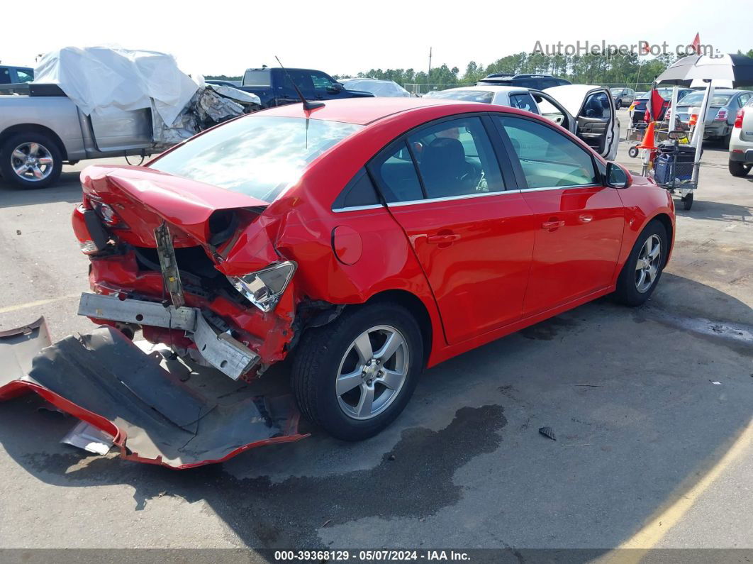 2014 Chevrolet Cruze 1lt Auto Red vin: 1G1PC5SB5E7165566