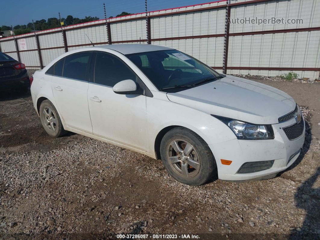 2014 Chevrolet Cruze 1lt White vin: 1G1PC5SB5E7167026