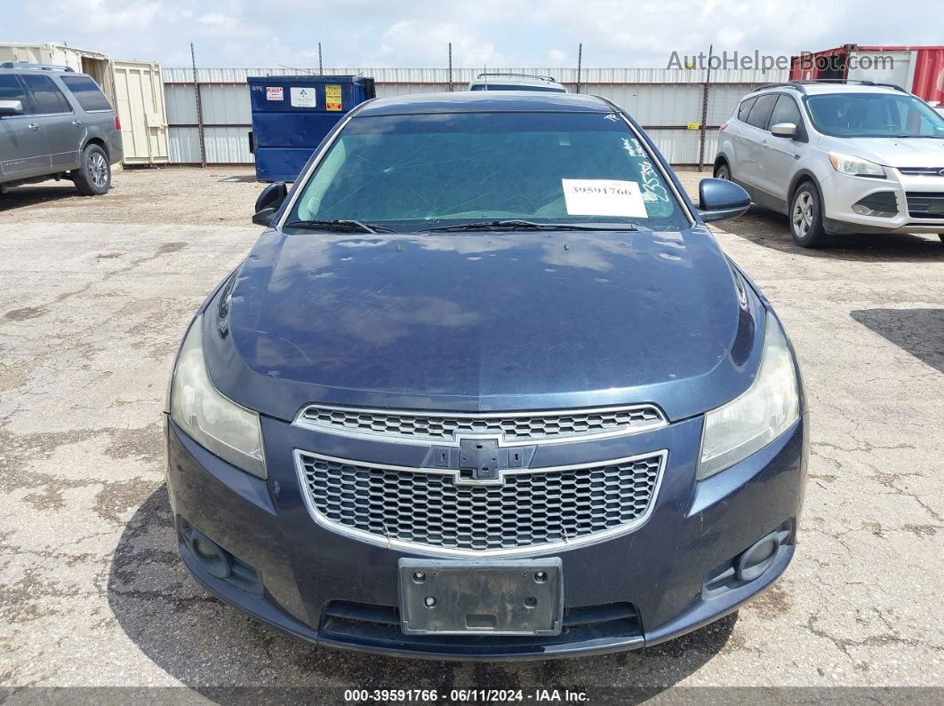 2014 Chevrolet Cruze 1lt Auto Dark Blue vin: 1G1PC5SB5E7235356
