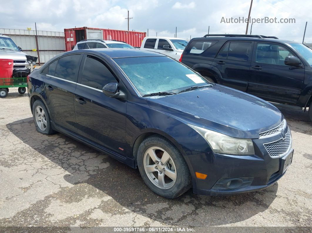 2014 Chevrolet Cruze 1lt Auto Dark Blue vin: 1G1PC5SB5E7235356
