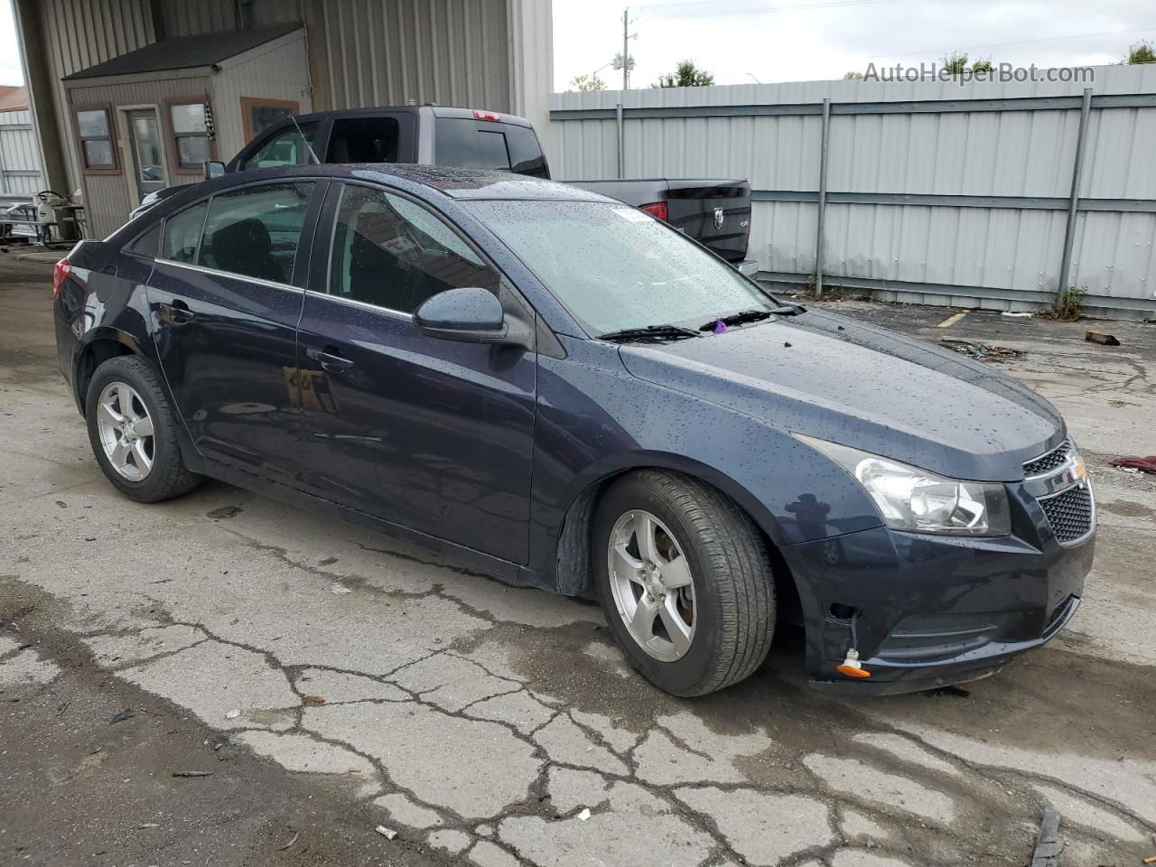 2014 Chevrolet Cruze Lt Blue vin: 1G1PC5SB5E7270673