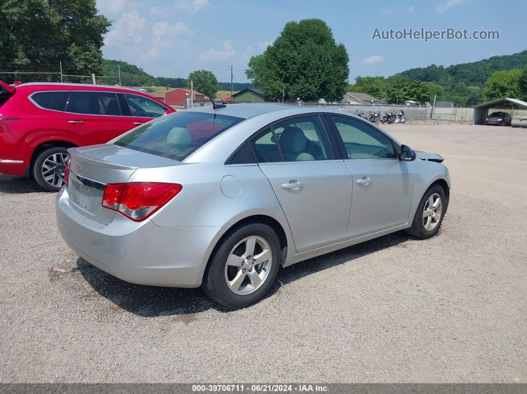 2014 Chevrolet Cruze 1lt Auto Silver vin: 1G1PC5SB5E7277395