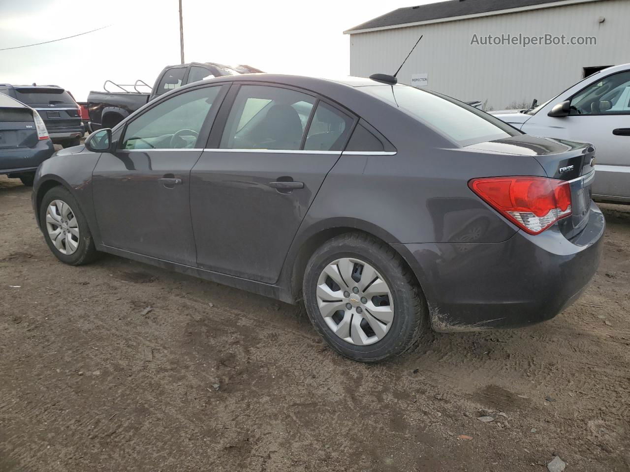 2015 Chevrolet Cruze Lt Gray vin: 1G1PC5SB5F7106387