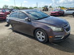 2015 Chevrolet Cruze Lt Brown vin: 1G1PC5SB5F7127563