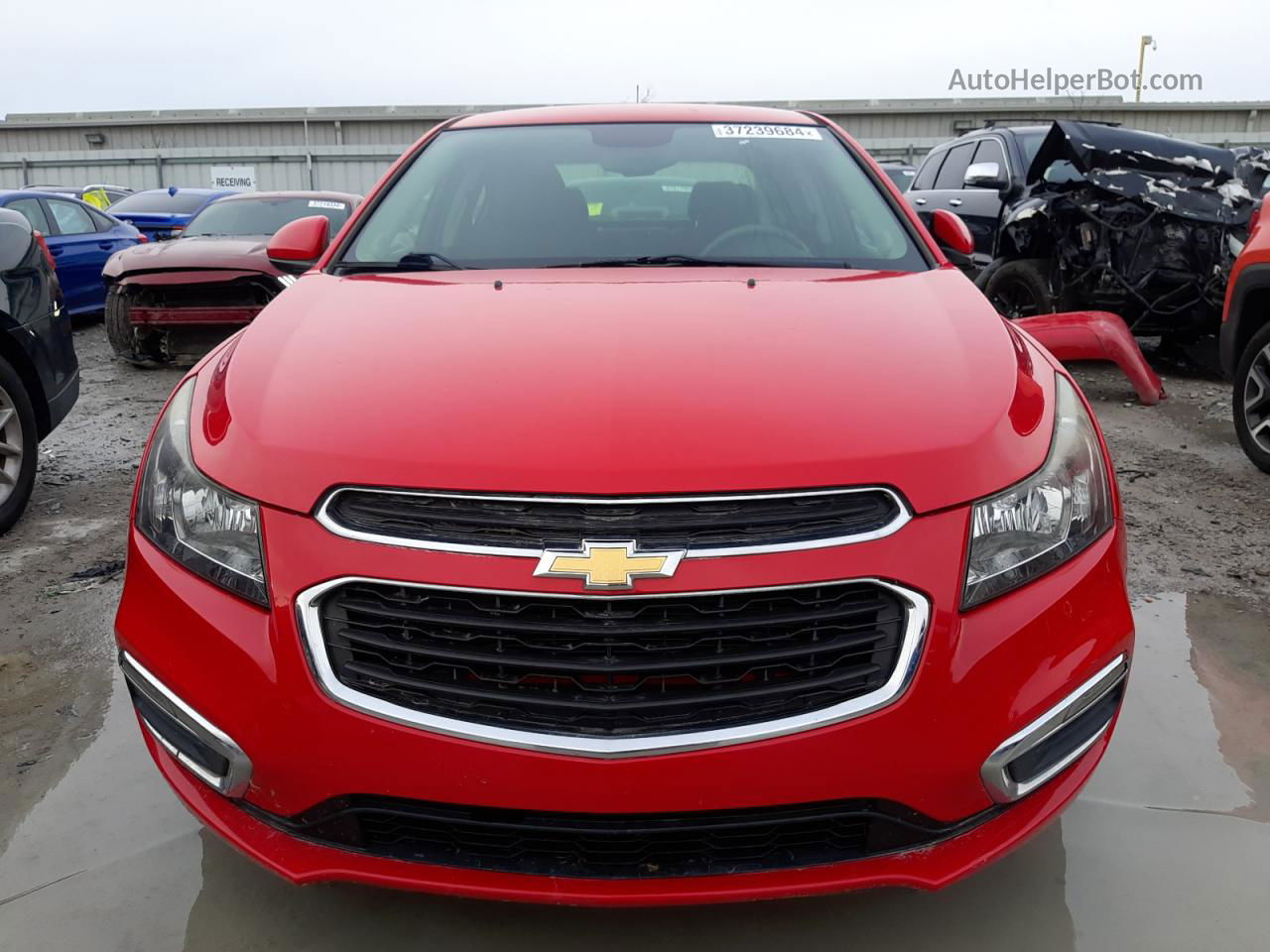 2015 Chevrolet Cruze Lt Красный vin: 1G1PC5SB5F7143746