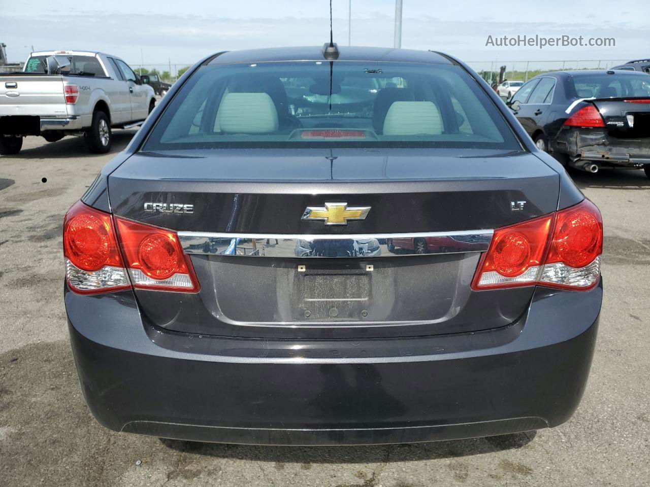 2015 Chevrolet Cruze Lt Black vin: 1G1PC5SB5F7174527