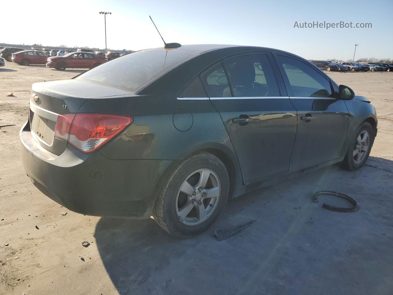 2015 Chevrolet Cruze Lt Зеленый vin: 1G1PC5SB5F7214041