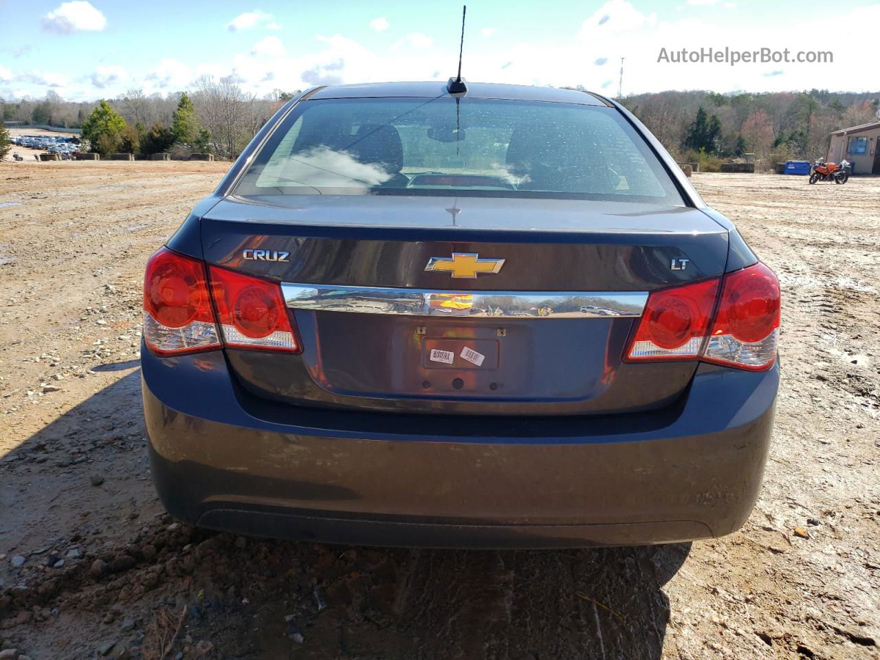 2015 Chevrolet Cruze Lt Gray vin: 1G1PC5SB5F7216842