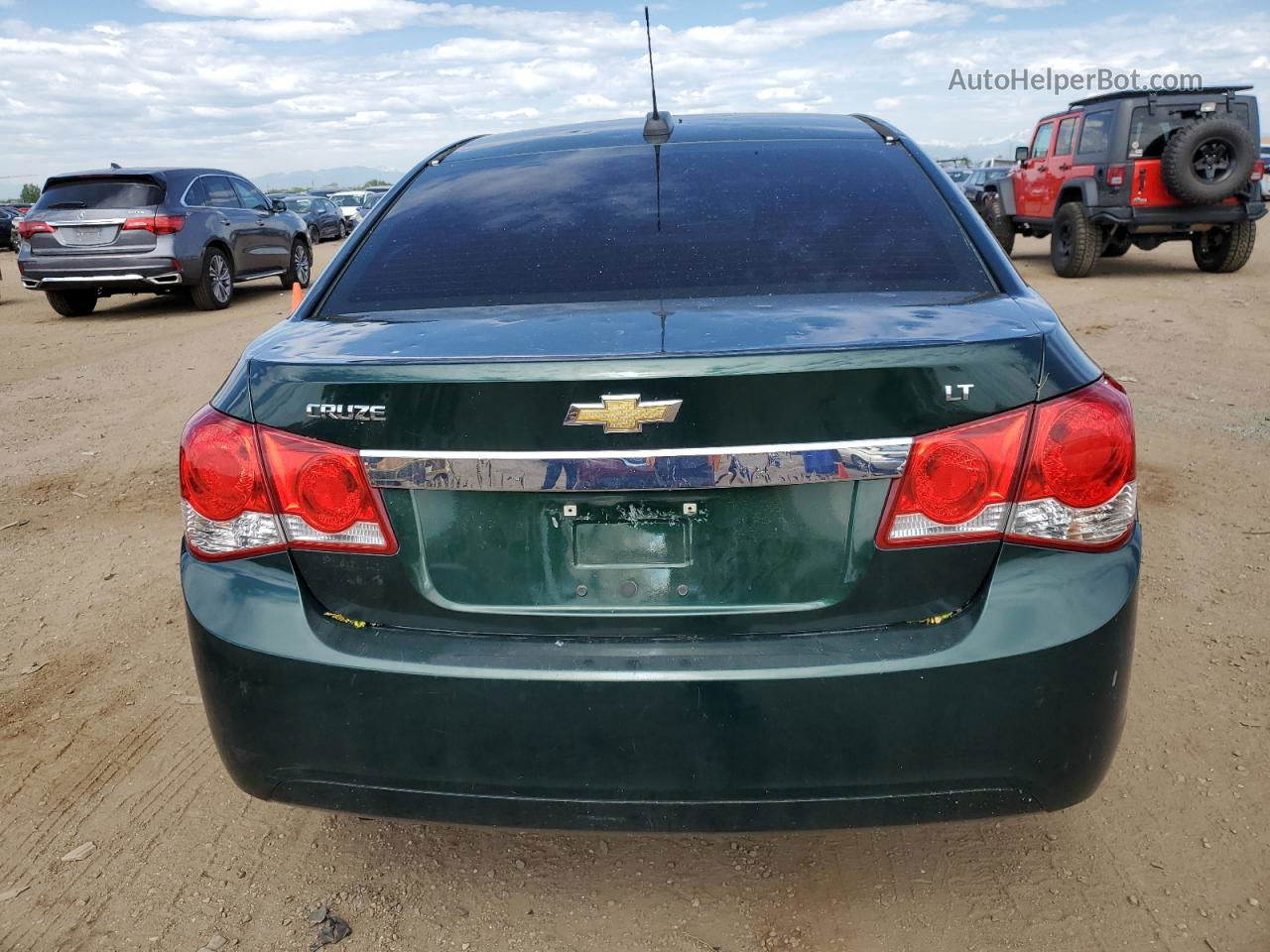 2015 Chevrolet Cruze Lt Green vin: 1G1PC5SB5F7226691