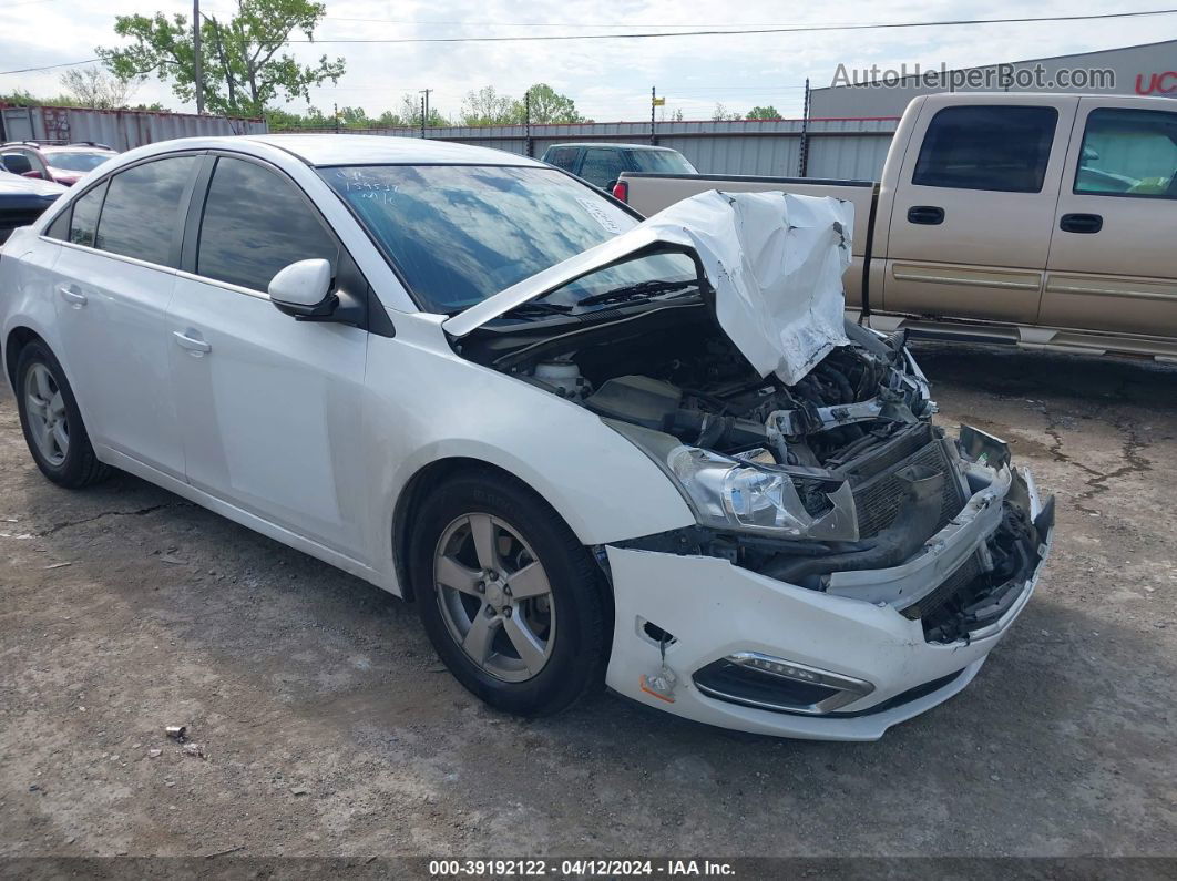 2015 Chevrolet Cruze 1lt Auto White vin: 1G1PC5SB5F7228294