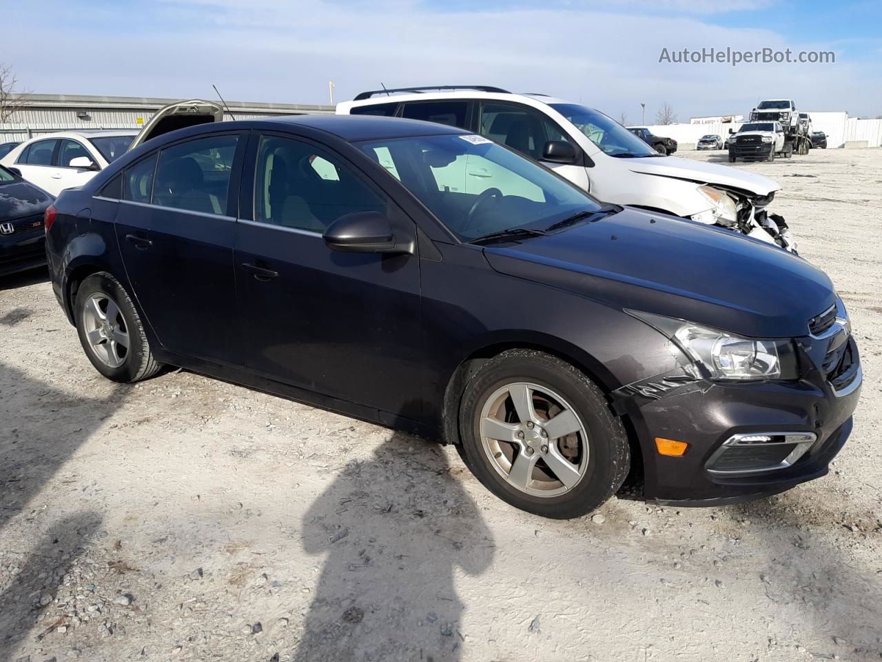 2015 Chevrolet Cruze Lt Charcoal vin: 1G1PC5SB5F7238842