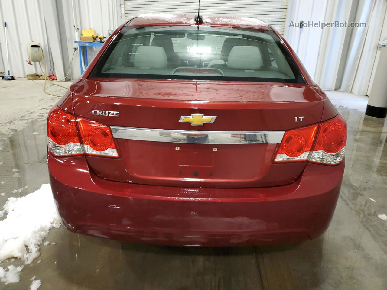 2015 Chevrolet Cruze Lt Maroon vin: 1G1PC5SB5F7239652