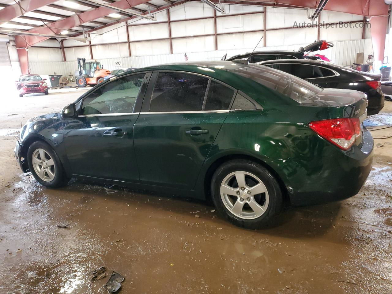 2015 Chevrolet Cruze Lt Green vin: 1G1PC5SB5F7276118