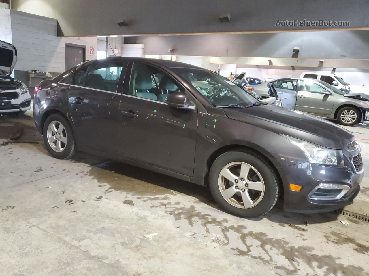 2015 Chevrolet Cruze Lt Charcoal vin: 1G1PC5SB5F7280878