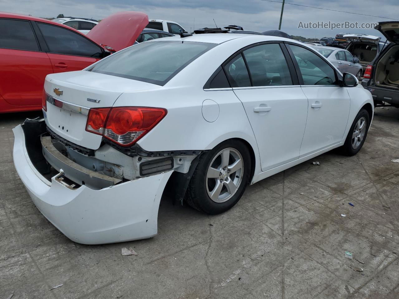 2013 Chevrolet Cruze Lt Белый vin: 1G1PC5SB6D7112051