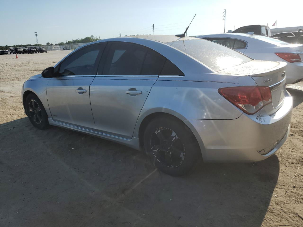 2013 Chevrolet Cruze Lt Silver vin: 1G1PC5SB6D7159130